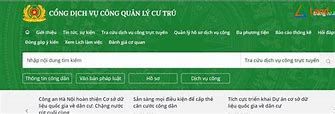 Cách Đăng Ký Hộ Khẩu Thường Trú Online