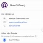 Địa Chỉ Email Ở Đâu