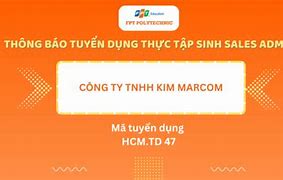 Thực Tập Sinh Sales Admin